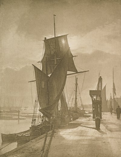 サンシャインアンドシャワー、「サンアーティスト：連続写真」、1889-91年公開 作： Frank Meadow Sutcliffe